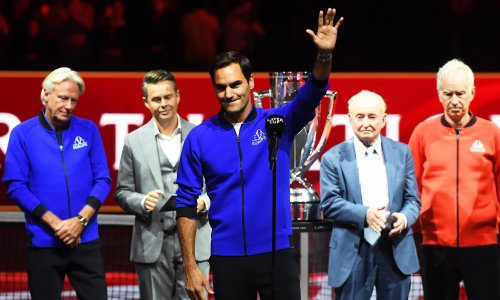 Federer’s final tournament ends in loss as Tiafoe seals Laver Cup for Team World