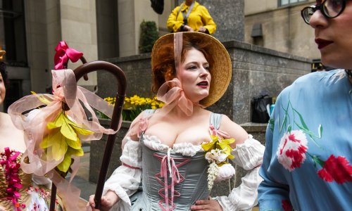 The New York Easter parade and Bonnet festival – in pictures