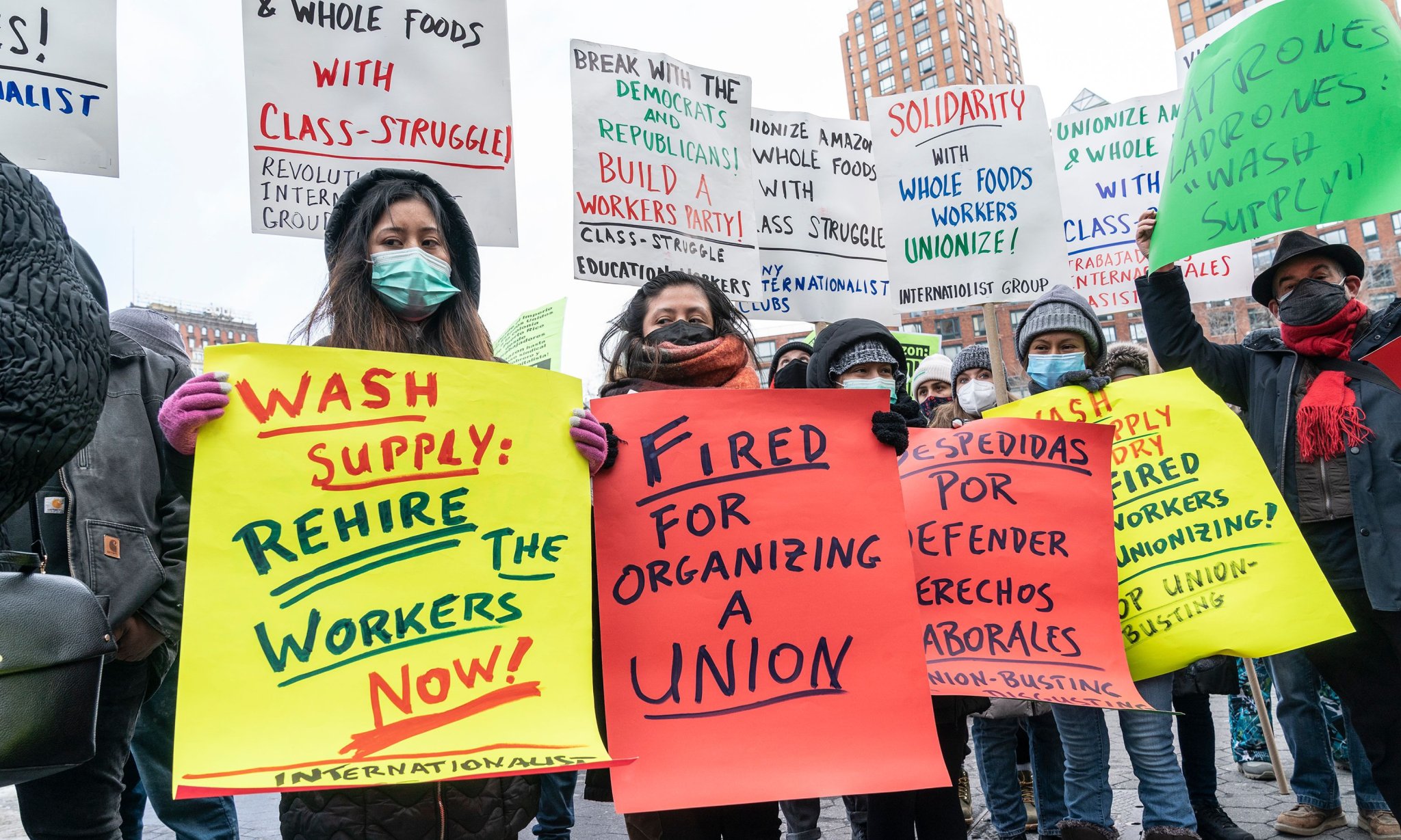 'We deserve more': an Amazon warehouse’s high-stakes union drive