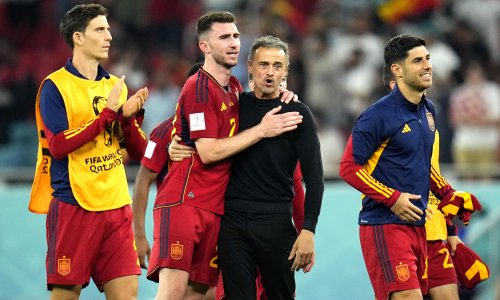 Luis Enrique craves ‘adversity’ for euphoric Spain before Germany clash