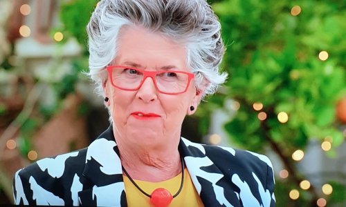 Ball games: did Prue Leith know she was wearing a suggestive necklace?