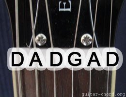 Chords for DADGAD tuning