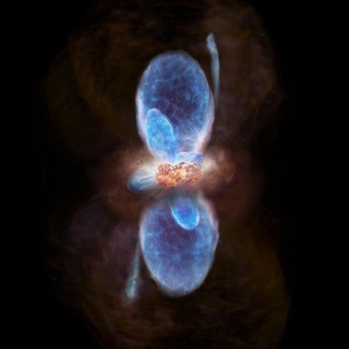 ALMA揭示大质量恒星复杂诞生| 果壳 科技有意思