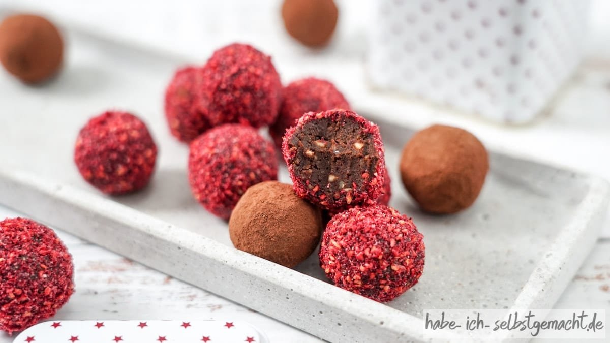 Glühwein Pralinen selber machen