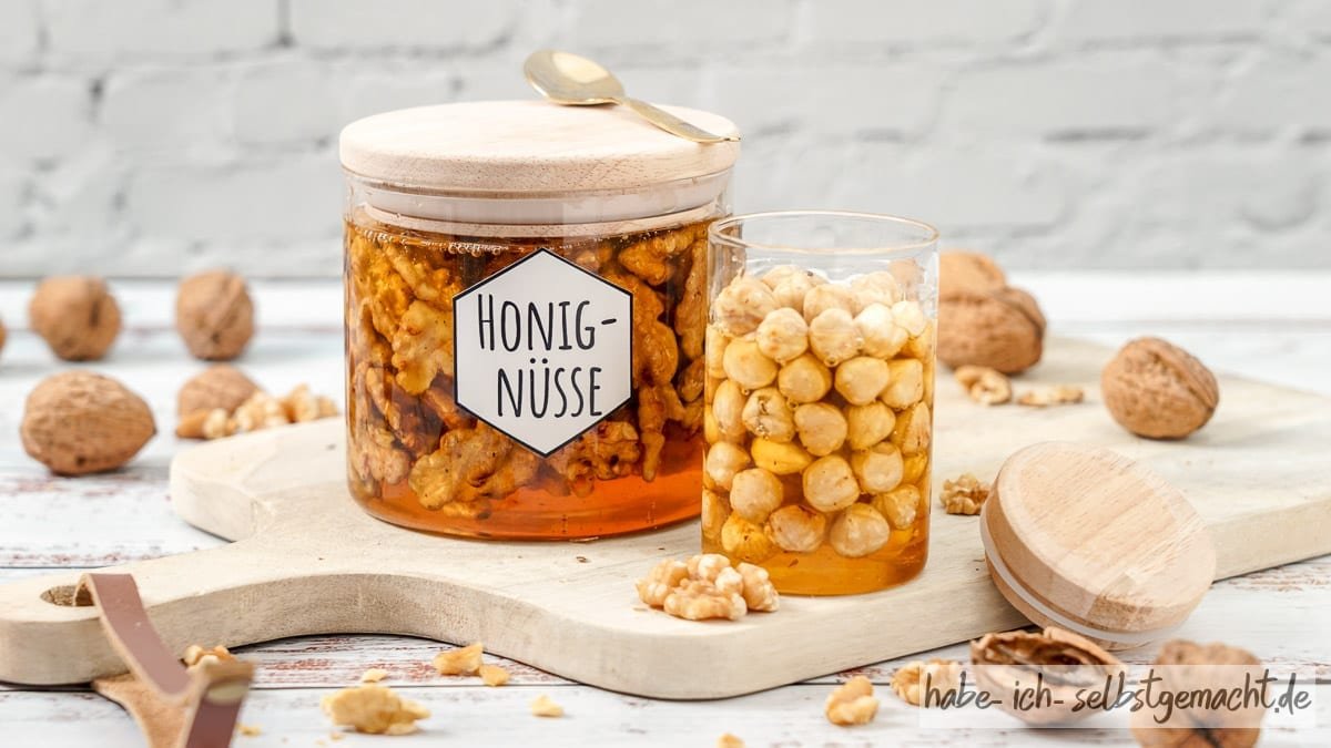 Honignüsse – schnelles Geschenk aus der Küche
