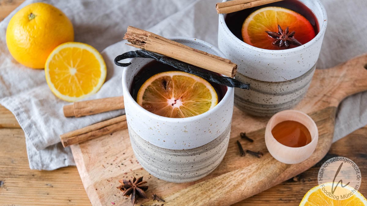 Alkoholfreier Glühwein (Punsch)