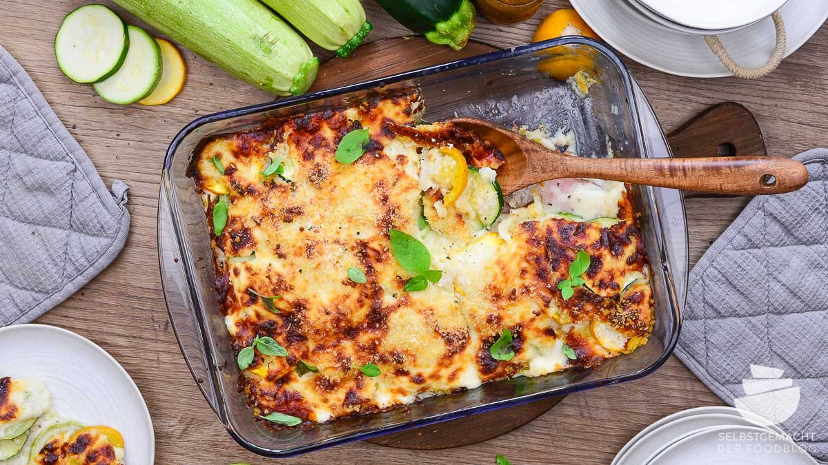 Zucchiniauflauf (Zucchini al Forno)