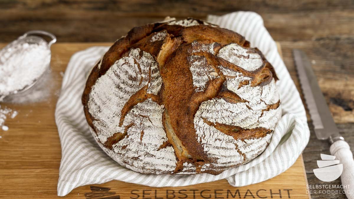 Brot #132 – Dinkel Buttermilchbrot mit Sauerteig