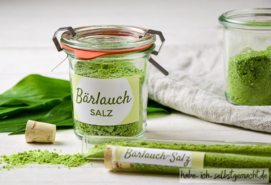 Bärlauch Salz