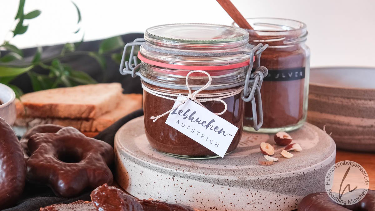 Lebkuchen Aufstrich (vegan & ohne Zucker)