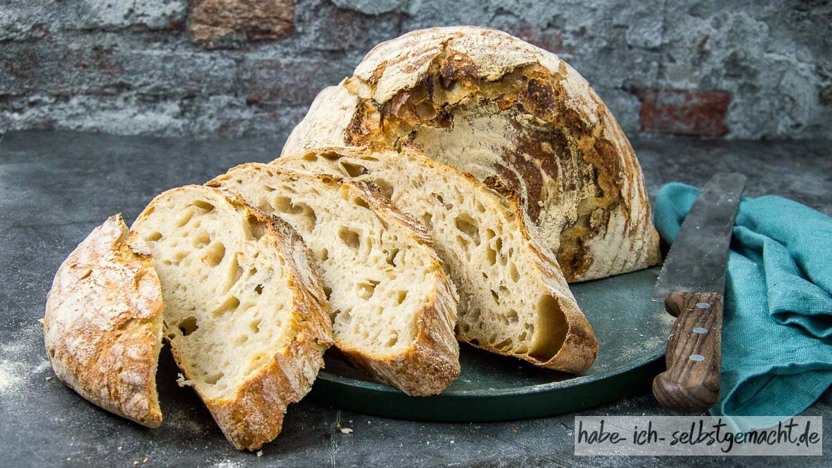 Brot #74 – Helles Sauerteig Mischbrot