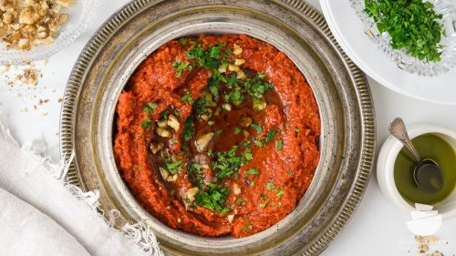Muhammara – bester Walnuss-Paprika-Dip