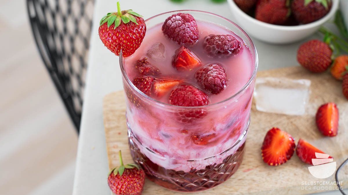 Pink Drink (kalorienarm & alkoholfrei)