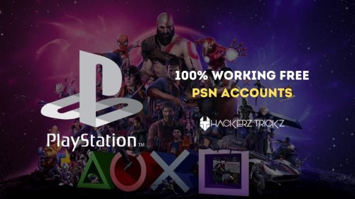 100% Working Free PSN Accounts: With 100+ Premium Games