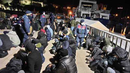 İzmir'de 442 kaçak göçmen yakalandı
