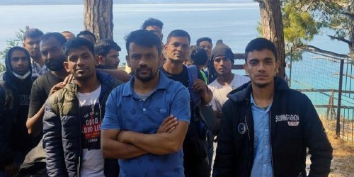 Ormanda 62 kaçak göçmen yakalandı