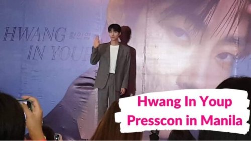 Watch: Hwang In-youp Presscon in Manila
