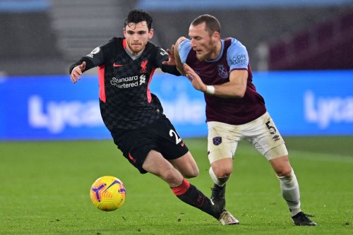 West Ham star Vladimir Coufal schools Liverpool's Andy ...