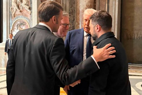Frankreich: „Positives“ Treffen von Trump, Selenskyj, Macron, Starmer