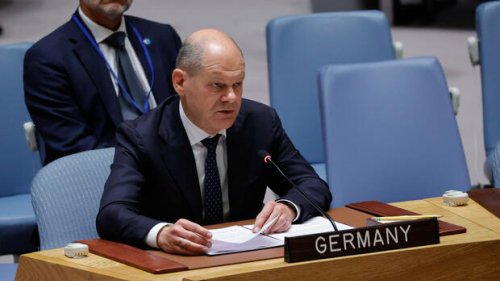 Scholz attackiert Putin im UN-Sicherheitsrat