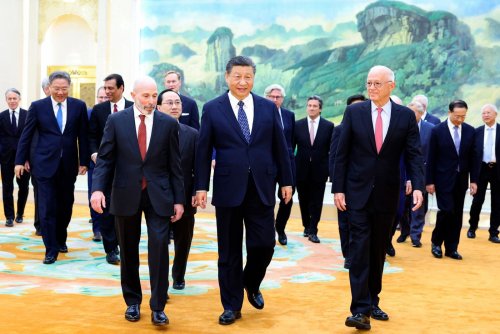 China: Xi trifft Chefs von großen US-Unternehmen