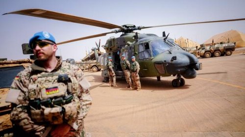 Auslandseinsatz Bundestag verlängert deutsche Beteiligung am UN-Einsatz in Mali
