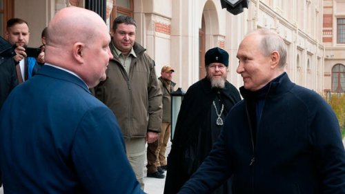 Putin besucht erstmals seit Kriegsbeginn besetztes ukrainisches Staatsgebiet
