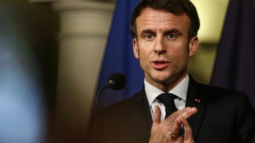 Macron schließt Entsendung von Kampfjets an Ukraine nicht aus – Frankreich und Australien liefern Artilleriemunition