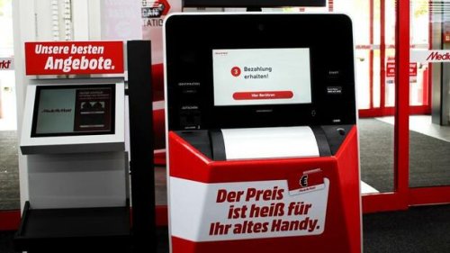 Handelskonzern: Media Markt testet Rückgabe-Automaten für gebrauchte Handys