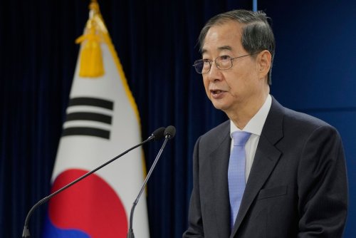 Südkoreas Übergangspräsident verkündet seinen Rücktritt