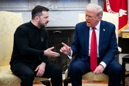 Trump: Versprechen zum Ende des Ukraine-Kriegs war „sarkastisch“