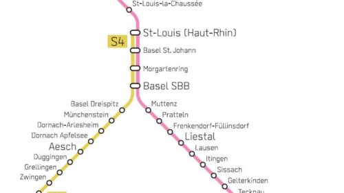 Direkte S-Bahn-Linien vom Elsass in die Nordwestschweiz ab 2030