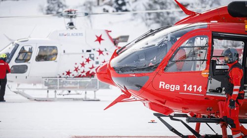 Weniger Rettungseinsätze mit Helikoptern während Sportferien