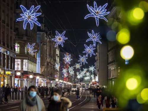 Schweizer Städte und Gemeinden sparen bei Weihnachtsbeleuchtung