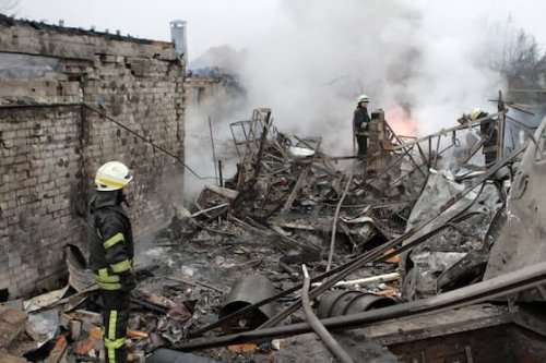 Ukrainische Grossstadt Dnipro von vier Raketen getroffen