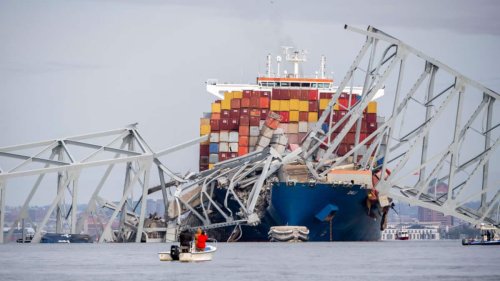 Die Kreditratingagentur DRBS Morningstar schätzt den versicherten Schaden durch die Schiffskollision in Baltimore auf zwei bis vier Milliarden Dollar.