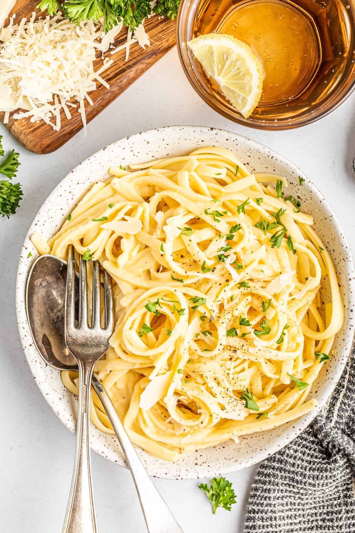 Easy Nut-Free Cauliflower Vegan Alfredo Sauce (no cashews!)