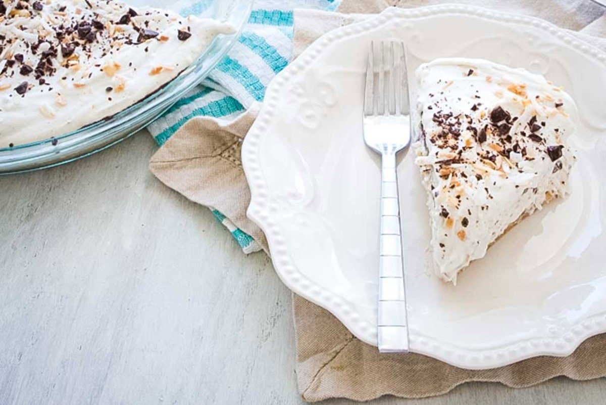 Vegan Chocolate Coconut Cream Pie