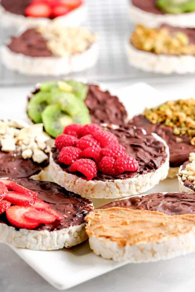 CHOCOLATE COVERED RICE CAKES