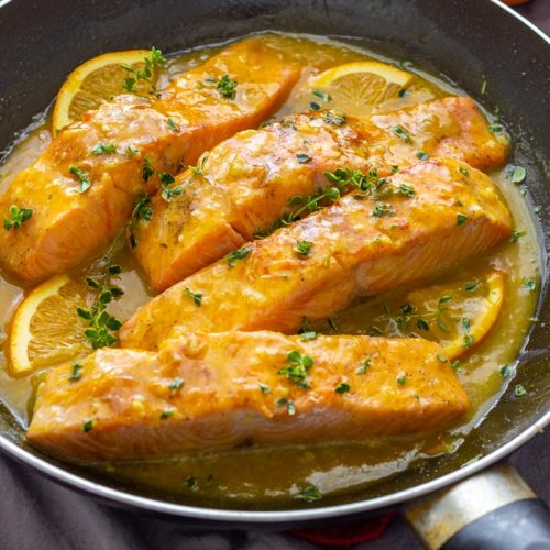 Orange Glazed Salmon Recipe - Happy Foods Tube