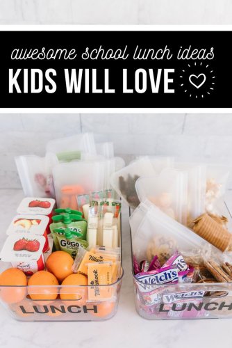 Awesome School Lunch Ideas (Kids Will Love!)