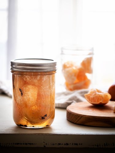 Mandarinen einkochen - winterlich gewürzt mit Kardamom und Vanille
