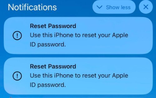 PSA: Some Apple users are being spammed with password reset notifications in an attack known as "MFA Bombing"