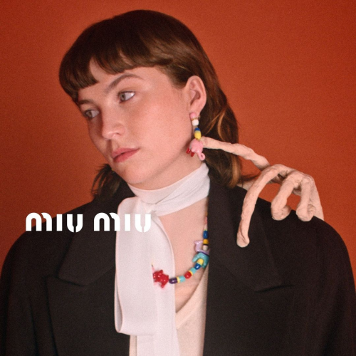 Björk's 19-year-old Daughter Is Now The Face Of Miu Miu