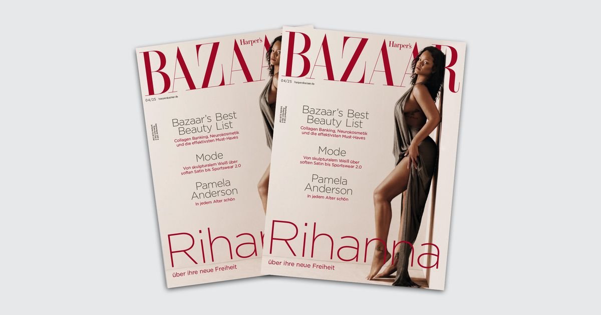 Die April-Ausgabe 2025 von Harper's Bazaar ist da!