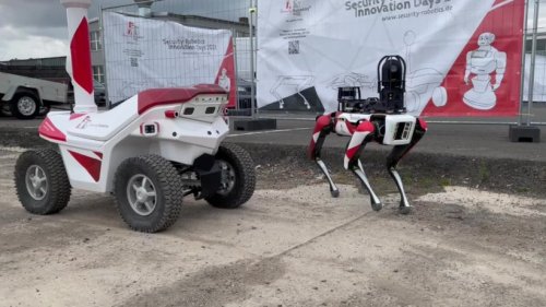 Mit künstlicher Intelligenz: Diese Sicherheitsroboter sollen bald Firmengelände schützen