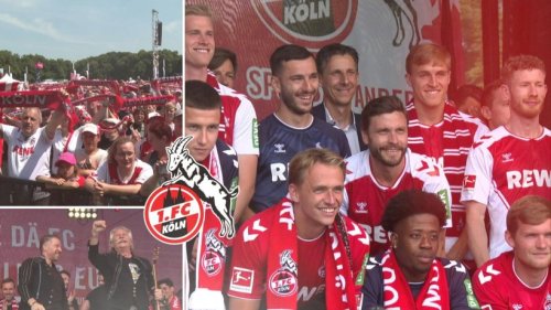 Saisoneröffnung in Köln: Tausende Fans feiern mit dem Effzeh