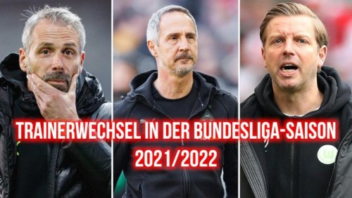 Rose die Nr. 9: Trainerwechsel in der Bundesliga-Saison 2021/22