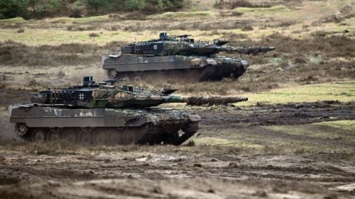 Scholz: Haben Leopard-Kampfpanzer an die Ukraine geliefert