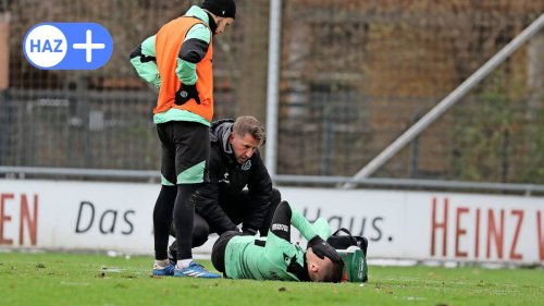 Trainingsabbruch bei Hannover 96: Julian Börner erwischt Nicolo Tresoldi